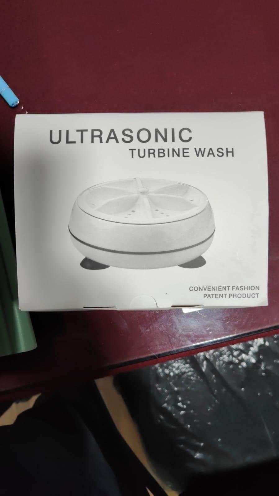 Mini Ultrasonic Portable Washing Machine