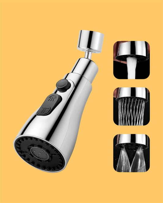 Make Dishwashing Effortless with 3-Mode Kitchen Sink Faucet!