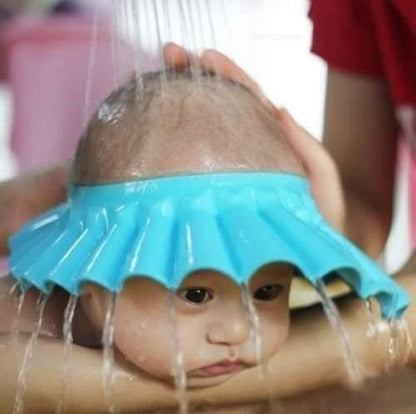 Baby Adjustable Shower Cap (Pack of 2) Pack Safe Bathing Cap for Eye Protection