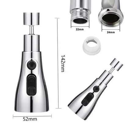 Make Dishwashing Effortless with 3-Mode Kitchen Sink Faucet!