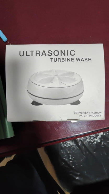 Mini Ultrasonic Portable Washing Machine