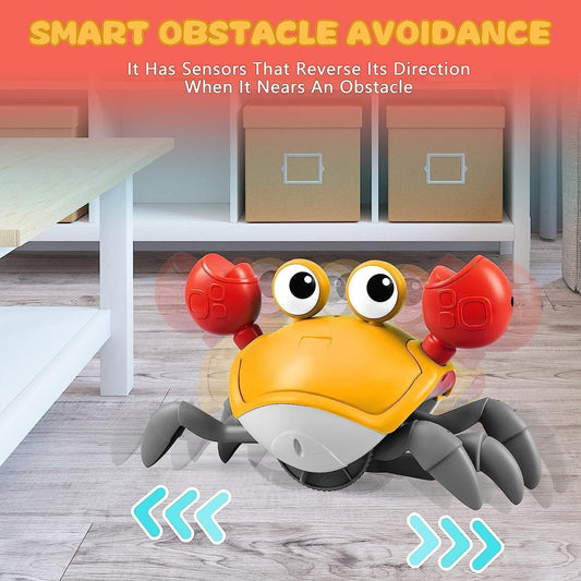 Cute Crab Dancing Toy with USB Rechargeable Battery – Musical Fun for Kids