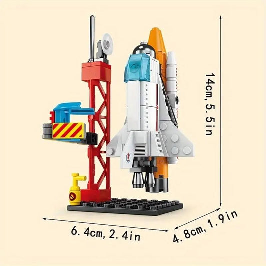 Creative Space Explorer Kit – 8-in-1 Building Blocks for Kids to Learn & Focus