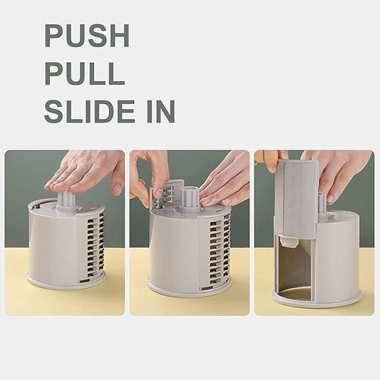 Multifunctional 7-in-1 Vegetable Slicer & Mandoline Cutter with Basket