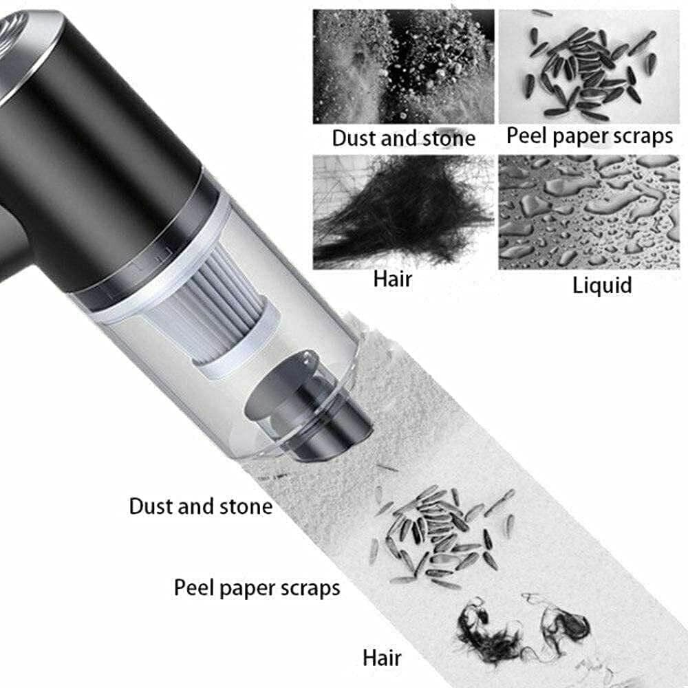 Portable Car & Home Wireless Vacuum Cleaner