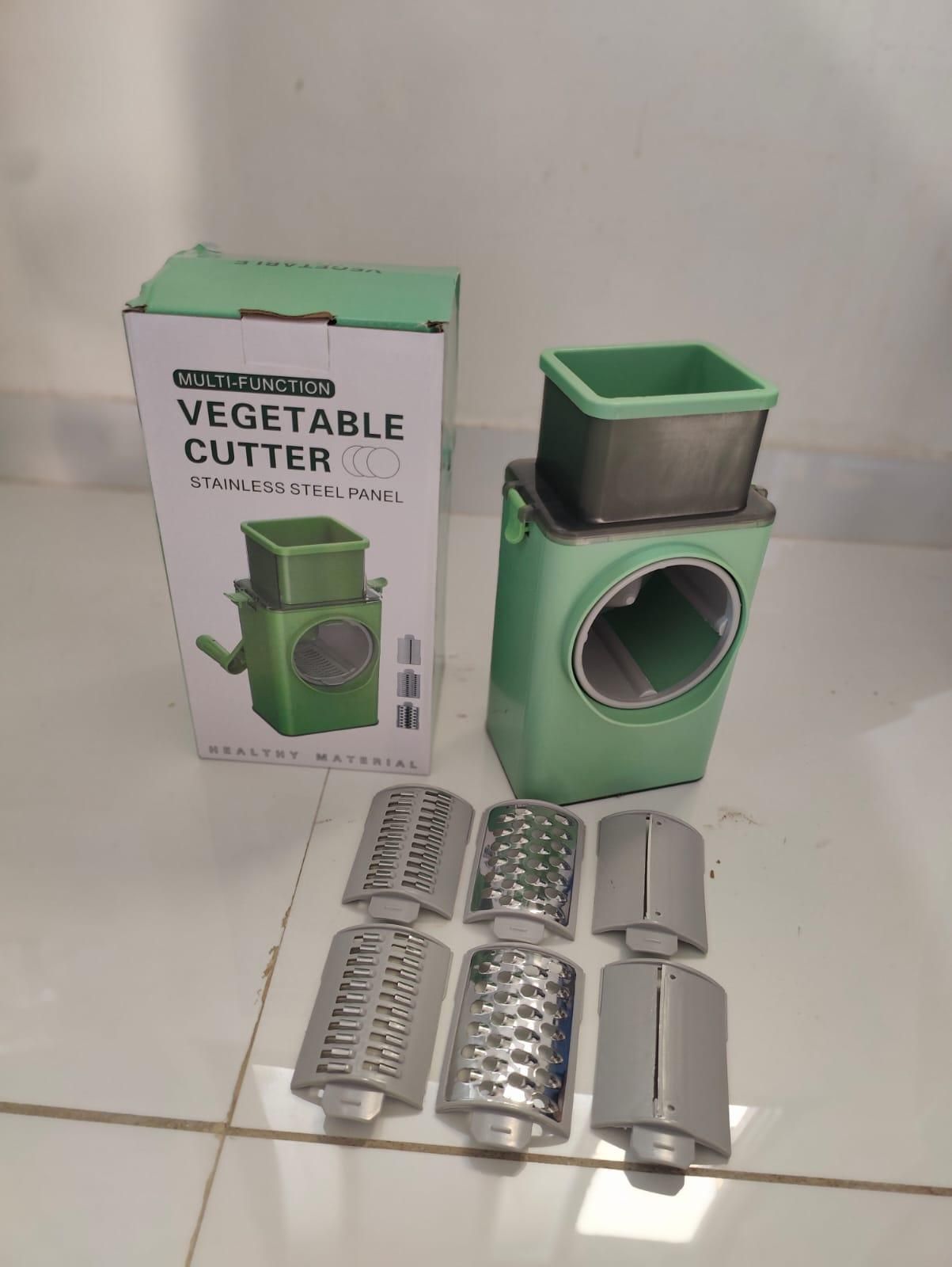 Multifunctional 7-in-1 Vegetable Slicer & Mandoline Cutter with Basket