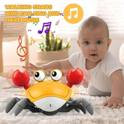 Cute Crab Dancing Toy with USB Rechargeable Battery – Musical Fun for Kids